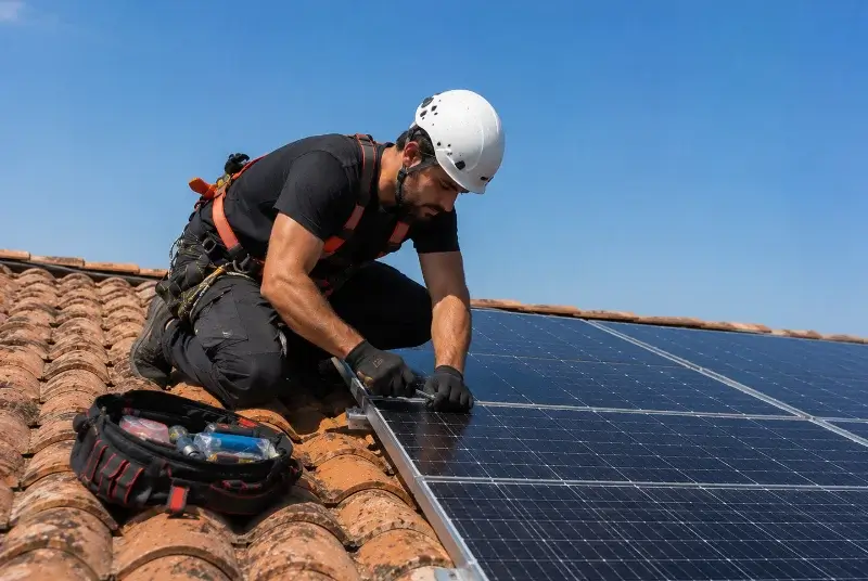 Maintenance et monitoring de panneaux solaires à Thouaré-sur-Loire