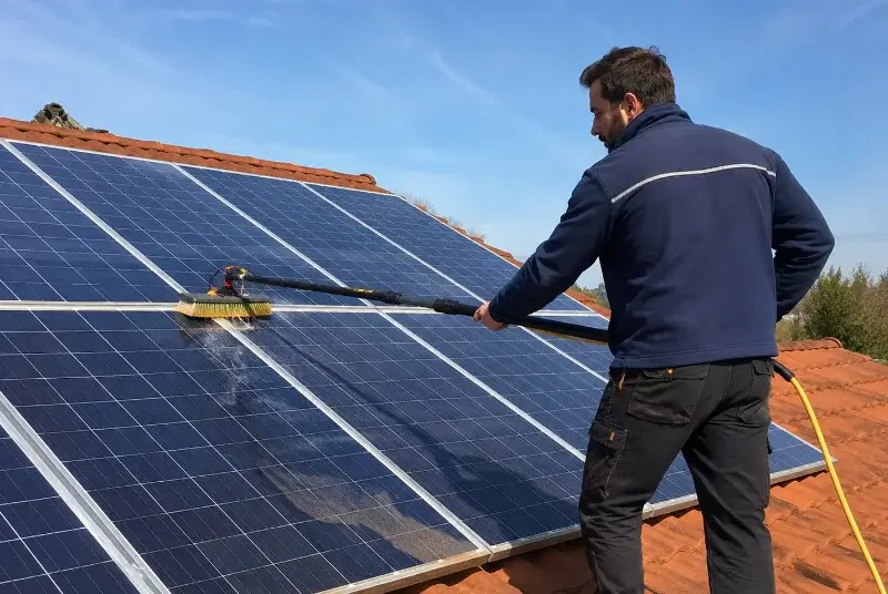 Nettoyage et entretien de panneaux solaires à Thouaré-sur-Loire